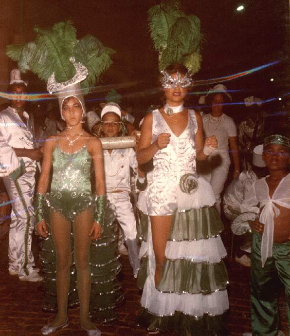 Carnaval década de 1980 - Escola de Samba da Catuaí