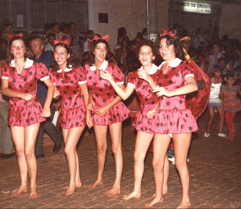 Carnaval década de 1980 - Escola de Samba da Catuaí