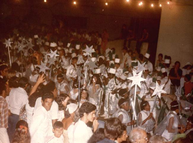 Carnaval década de 1980 - Escola de Samba da Catuaí